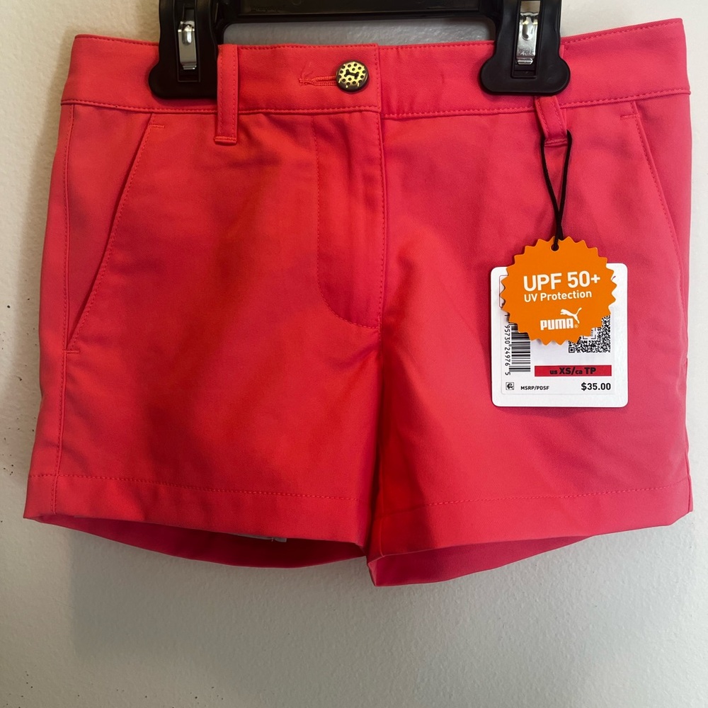 Girls size XS Puma Golf Shorts